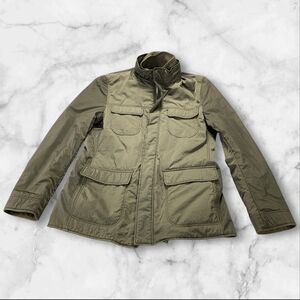 MASSIMO DUTTI Men's Reversible Wool Blend Green Jacket US 40 EU 50